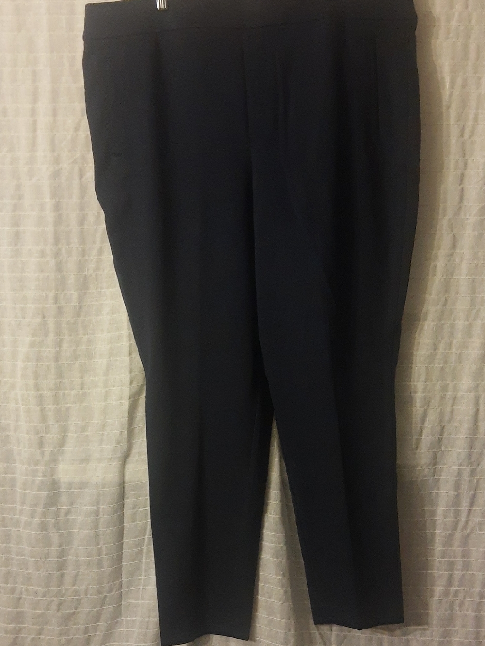 croft & barrow Navy Straight-Leg Knit Trousers